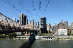 16 New York City Roosevelt Island Tramway Looking Back At Manhattan, Ed Koch Queensboro Bridge And The East River.jpg